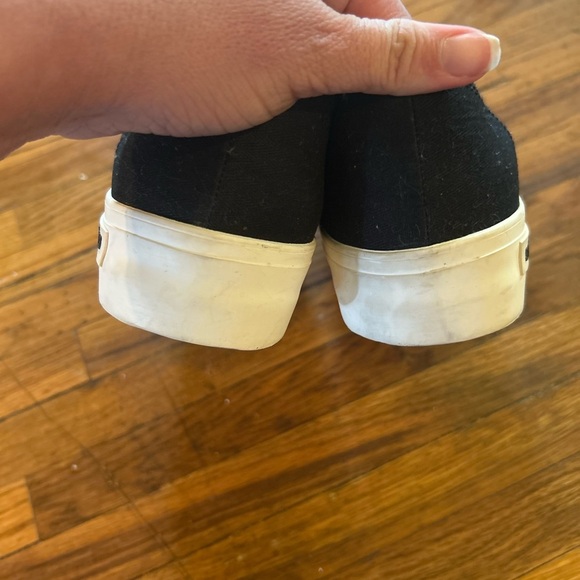 Seavees black Baja slip on platform sneaker size 8  black casual outdoor coastal - Picture 5 of 6